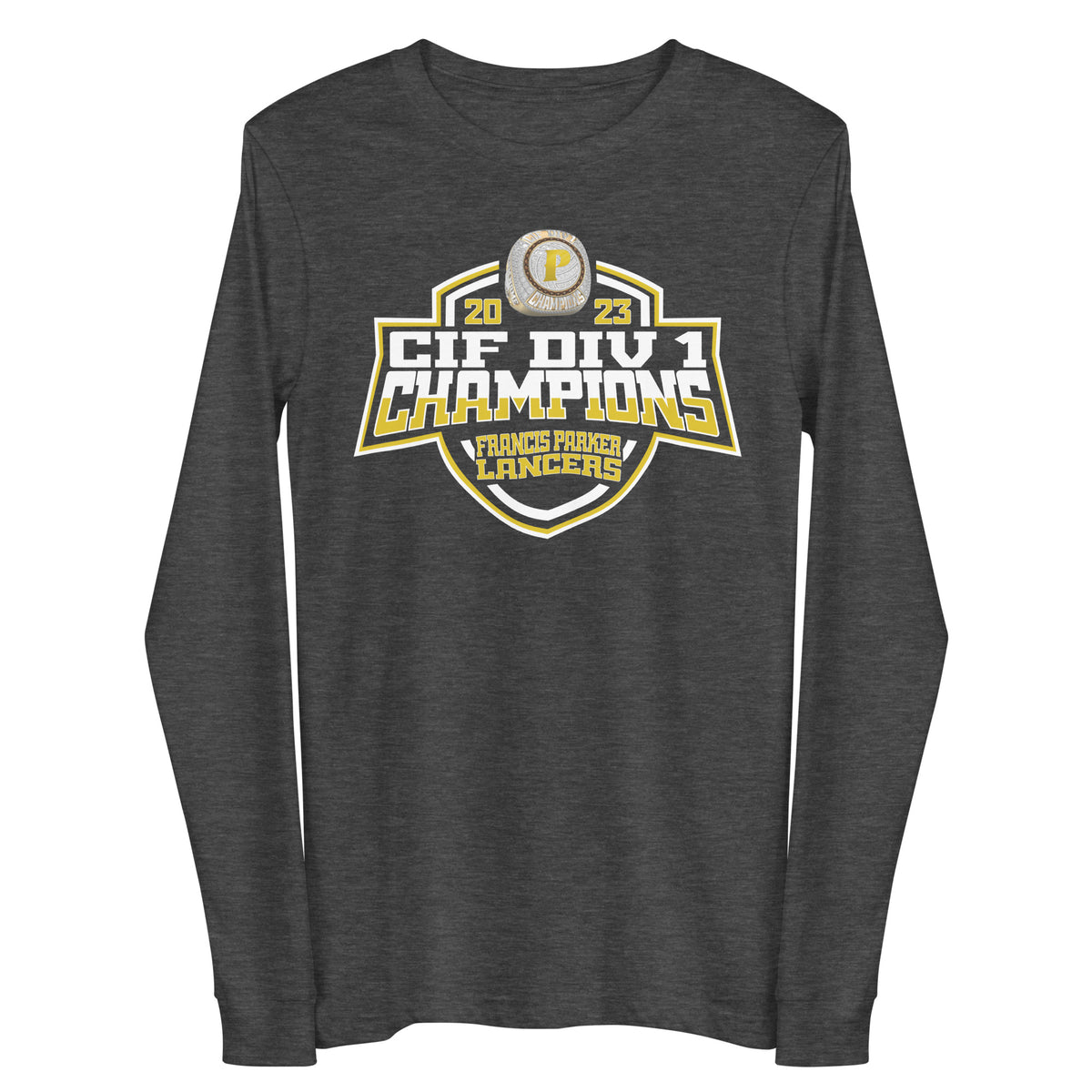 Francis Parker High School Volleyball -Women's 2023 Unisex Long Sleeve Tee