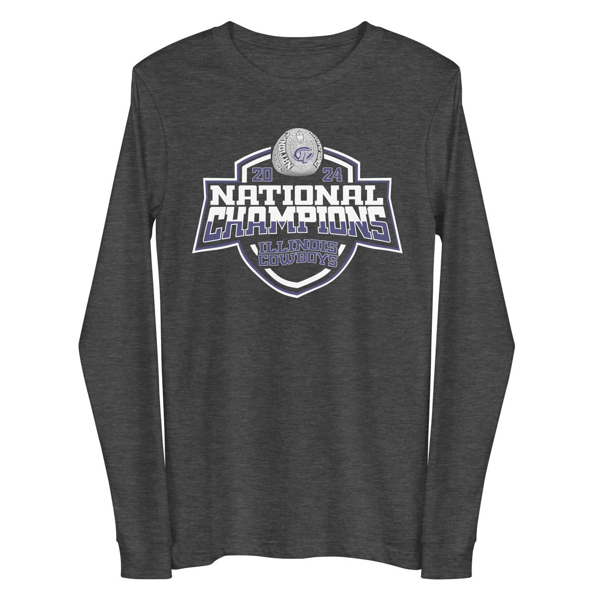 Illinois Cowboys Football 2024 Unisex Long Sleeve Tee
