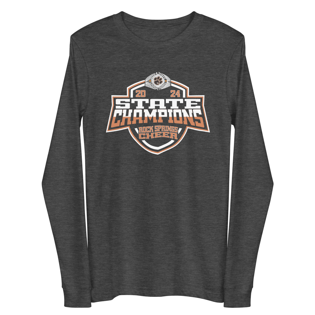 Rock Springs High School Cheer 2024 Unisex Long Sleeve Tee