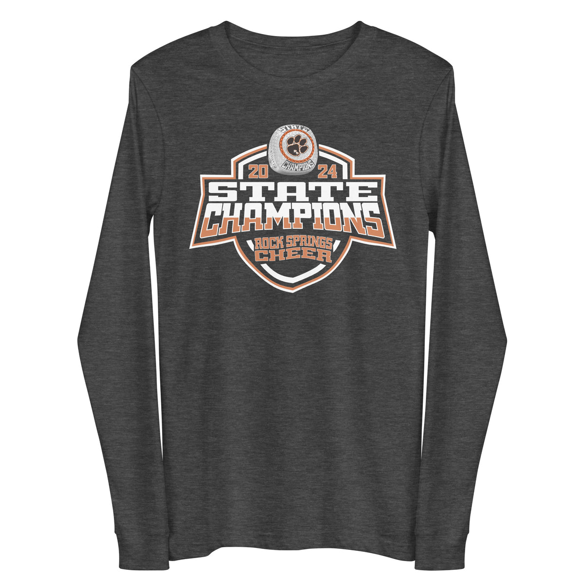 Rock Springs High School Cheer 2024 Unisex Long Sleeve Tee