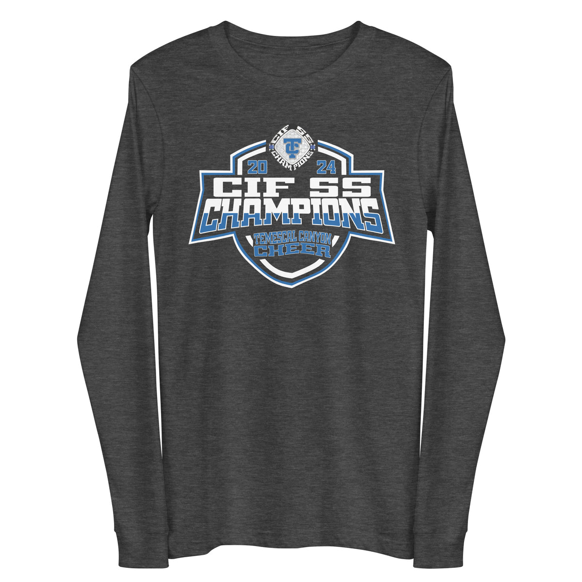Temescal Canyon High School Cheer 2024 Unisex Long Sleeve Tee
