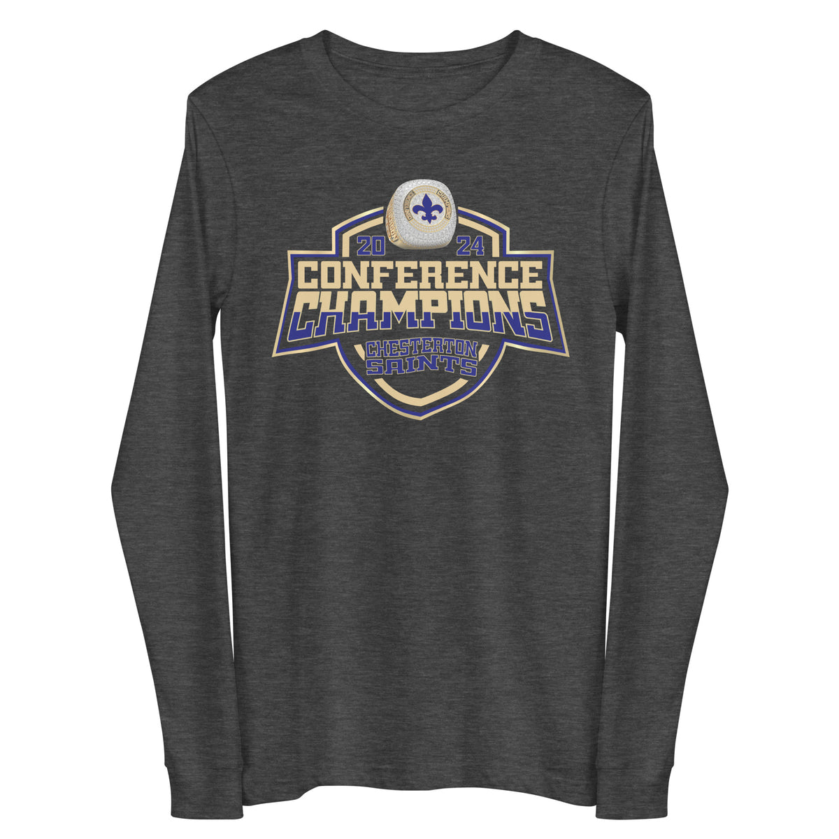 Chesterton Academy Basketball -Men's 2024 Unisex Long Sleeve Tee