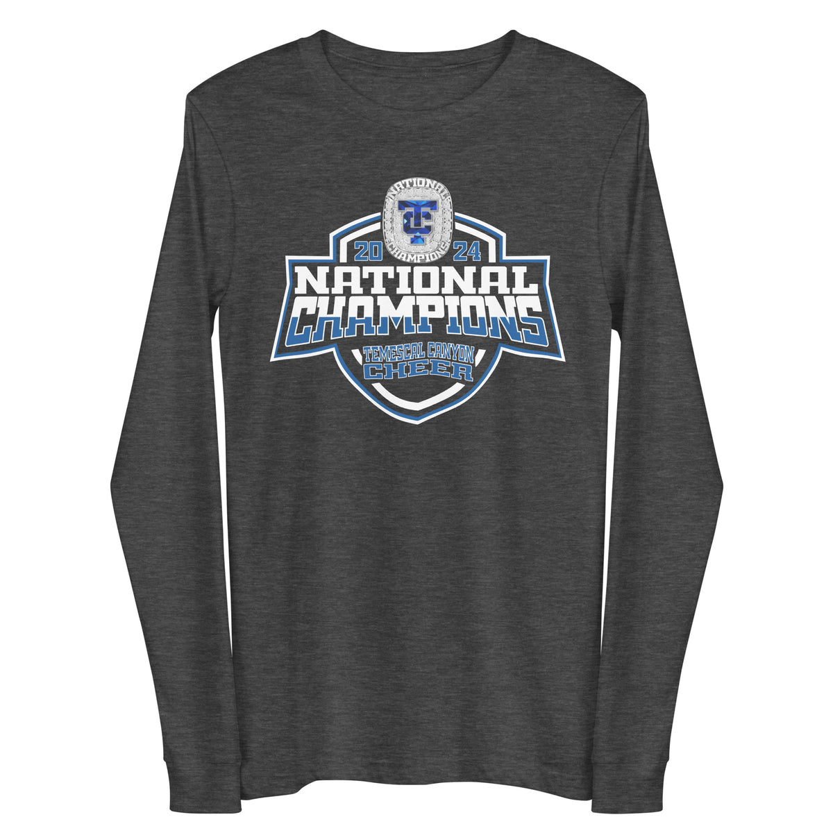 Temescal Canyon High School Cheer 2024 Unisex Long Sleeve Tee