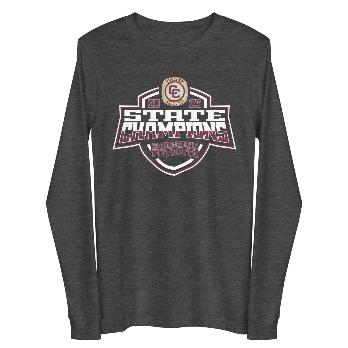 Concord-Carlisle High School Soccer -Men's 2023 Unisex Long Sleeve Tee