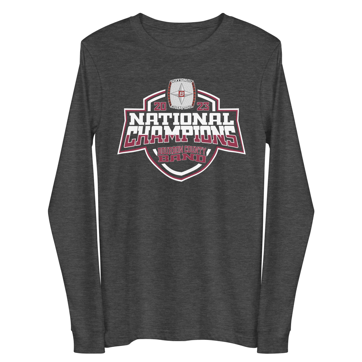 Bourbon County High School Band 2023 Unisex Long Sleeve Tee