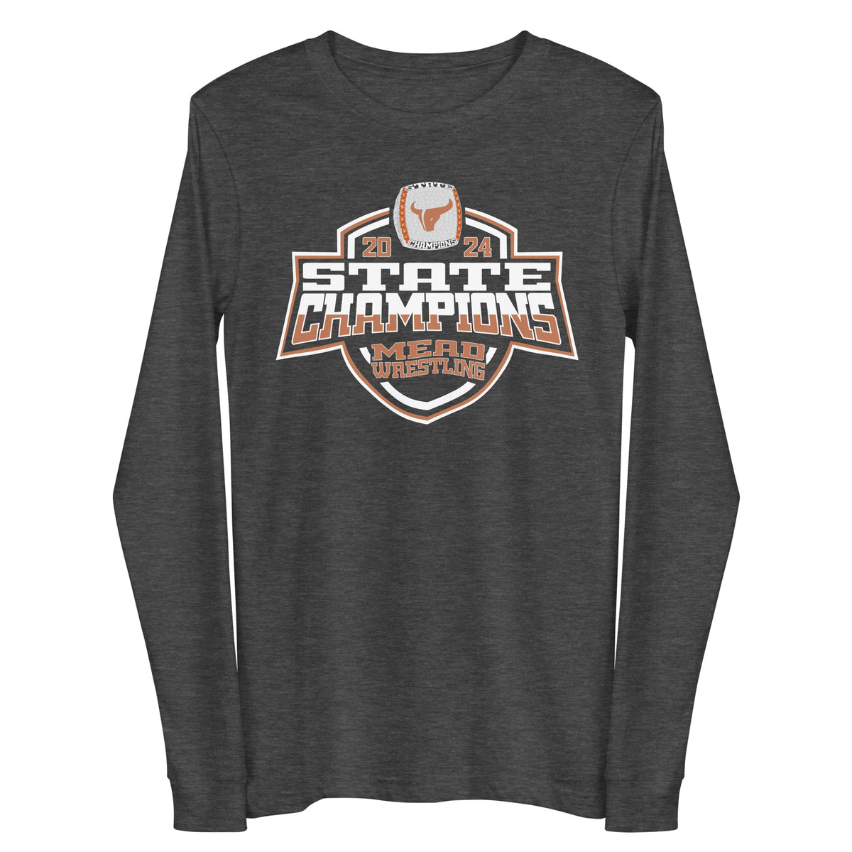 Mead High School Wrestling 2024 Unisex Long Sleeve Tee