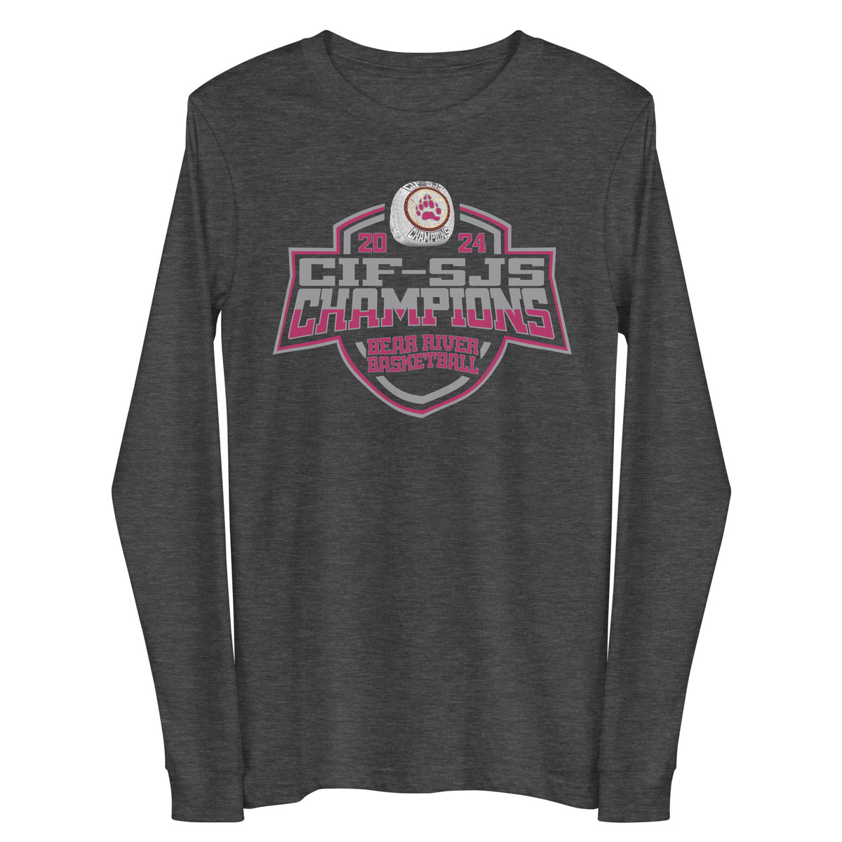 Bear River High School Basketball -Women's 2024 Unisex Long Sleeve Tee
