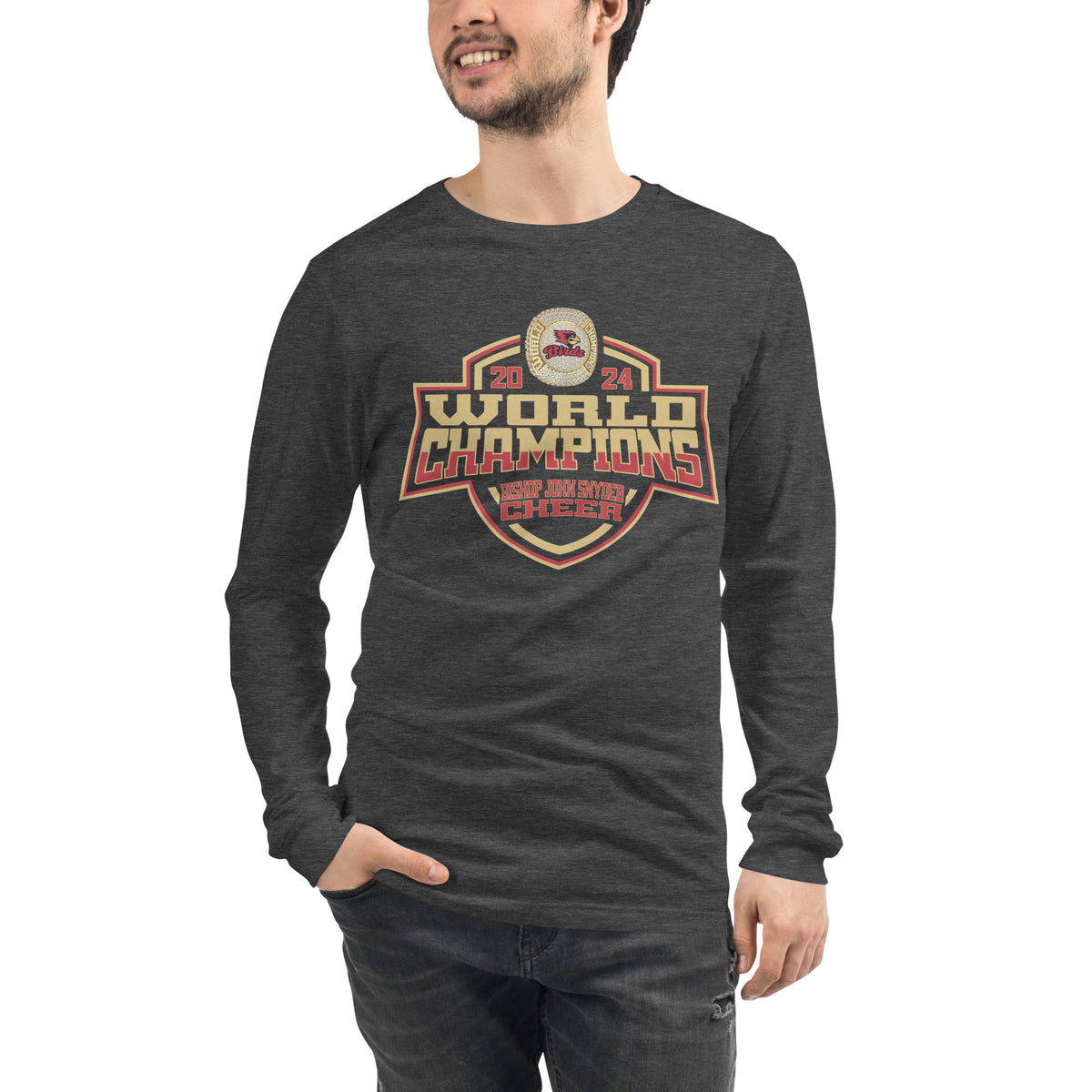 Bishop John Snyder High School Cheer 2024 Unisex Long Sleeve Tee