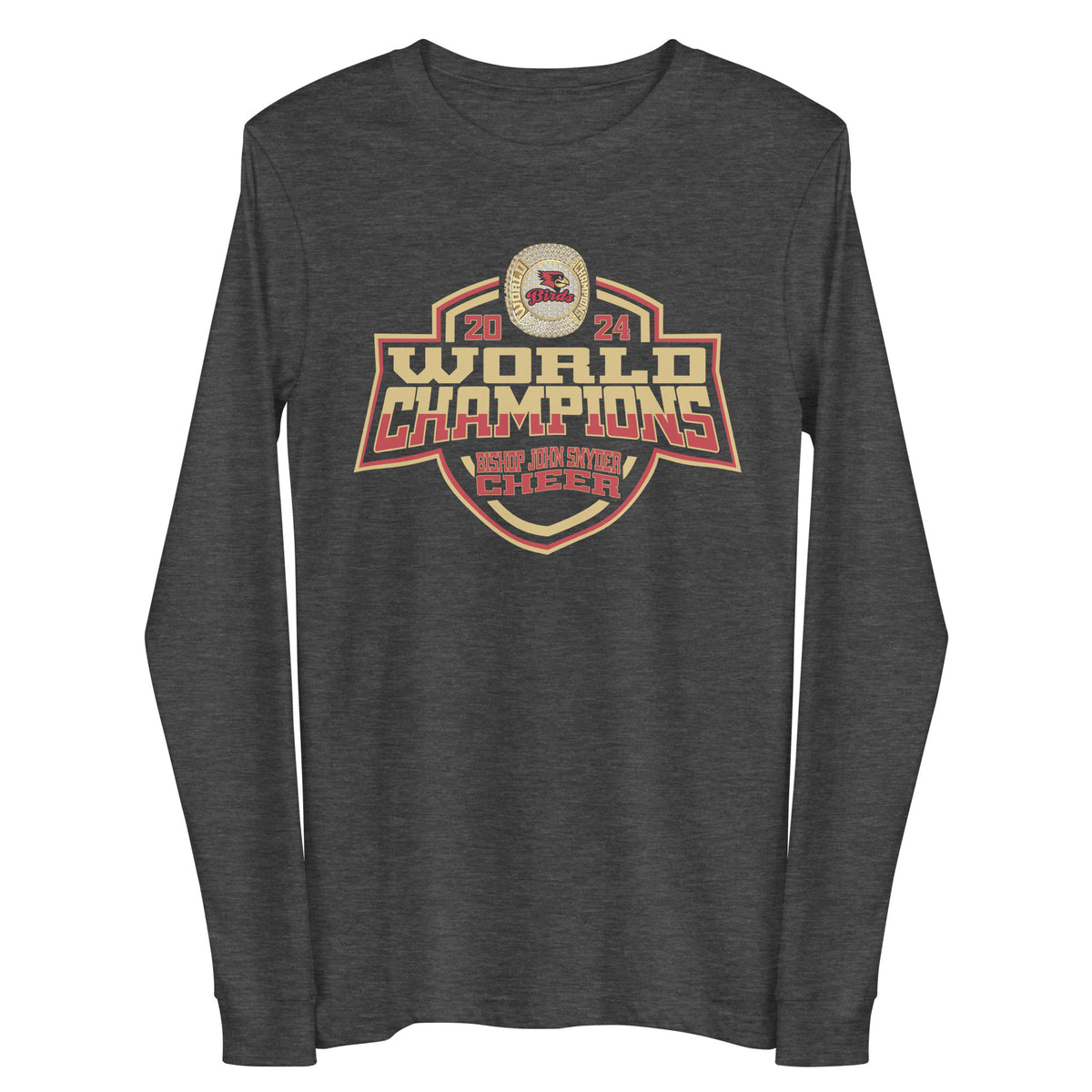 Bishop John Snyder High School Cheer 2024 Unisex Long Sleeve Tee