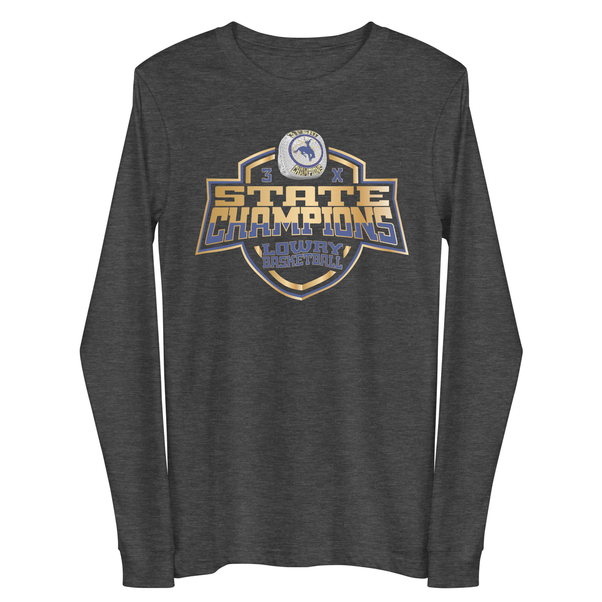 Lowry High School Basketball -Women's 2024 Unisex Long Sleeve Tee