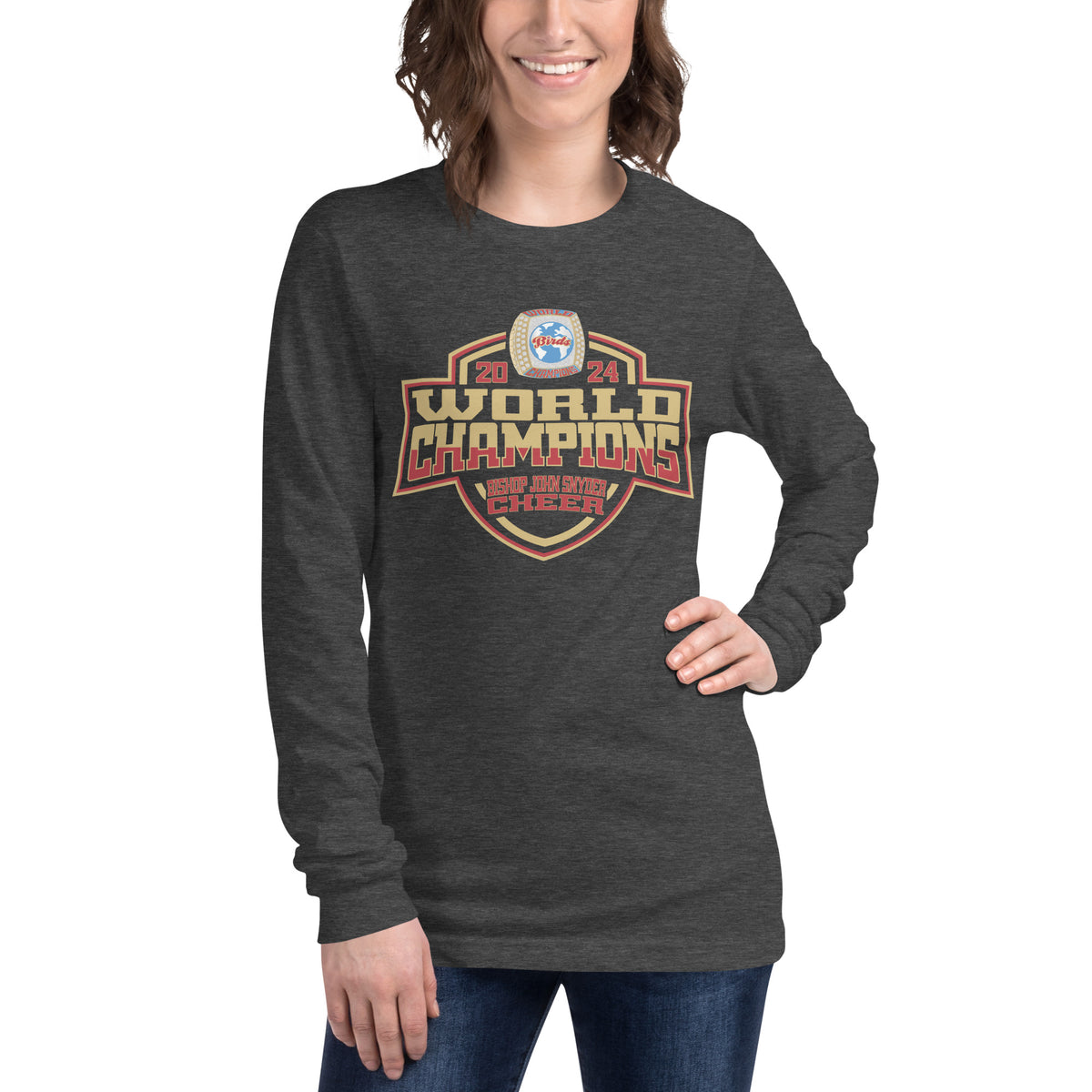 Bishop John Snyder High School Cheer 2024 Unisex Long Sleeve Tee