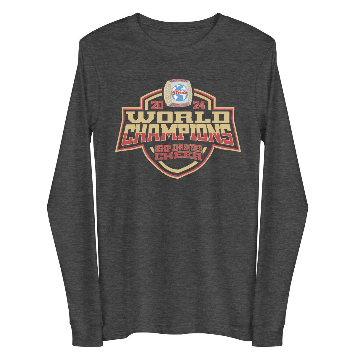 Bishop John Snyder High School Cheer 2024 Unisex Long Sleeve Tee