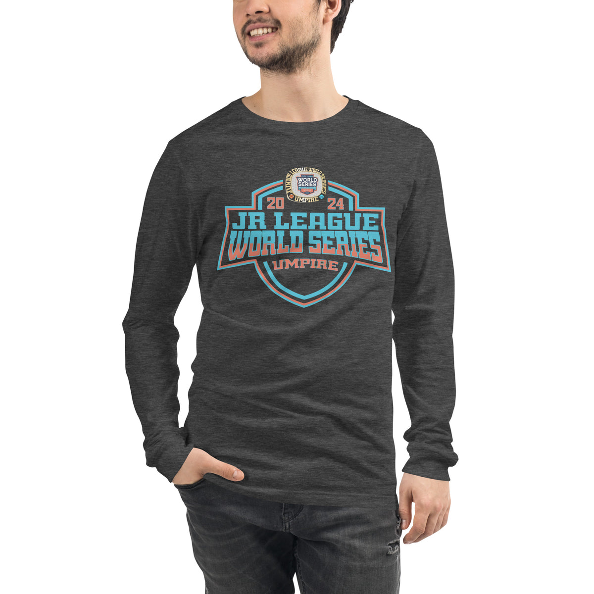 Junior League World Series Baseball 2024 Unisex Long Sleeve Tee