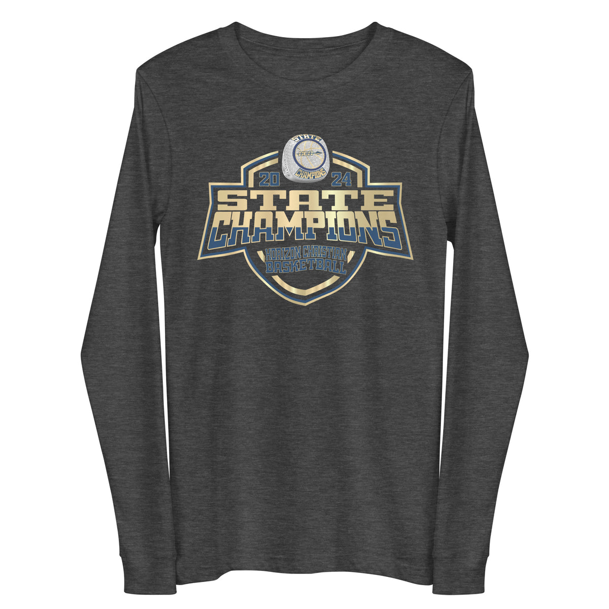 Horizon Christian Academy High School Basketball -Women's 2024 Unisex Long Sleeve Tee