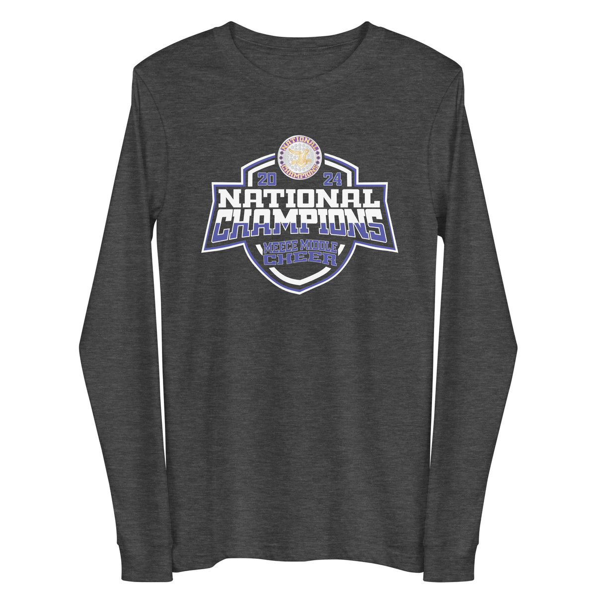 Meece Middle School Cheer 2024 Unisex Long Sleeve Tee