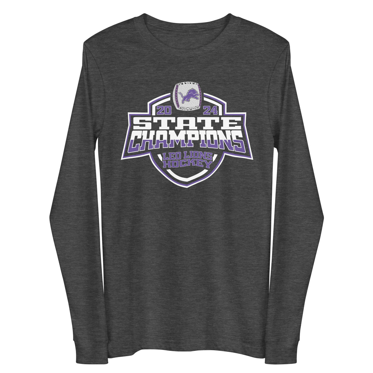 Leo Lions Hockey Hockey -Men's 2024 Unisex Long Sleeve Tee