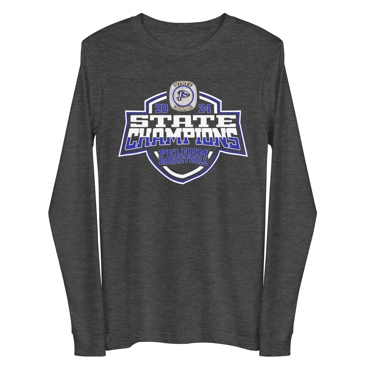 Pelham High School Basketball -Men's 2024 Unisex Long Sleeve Tee