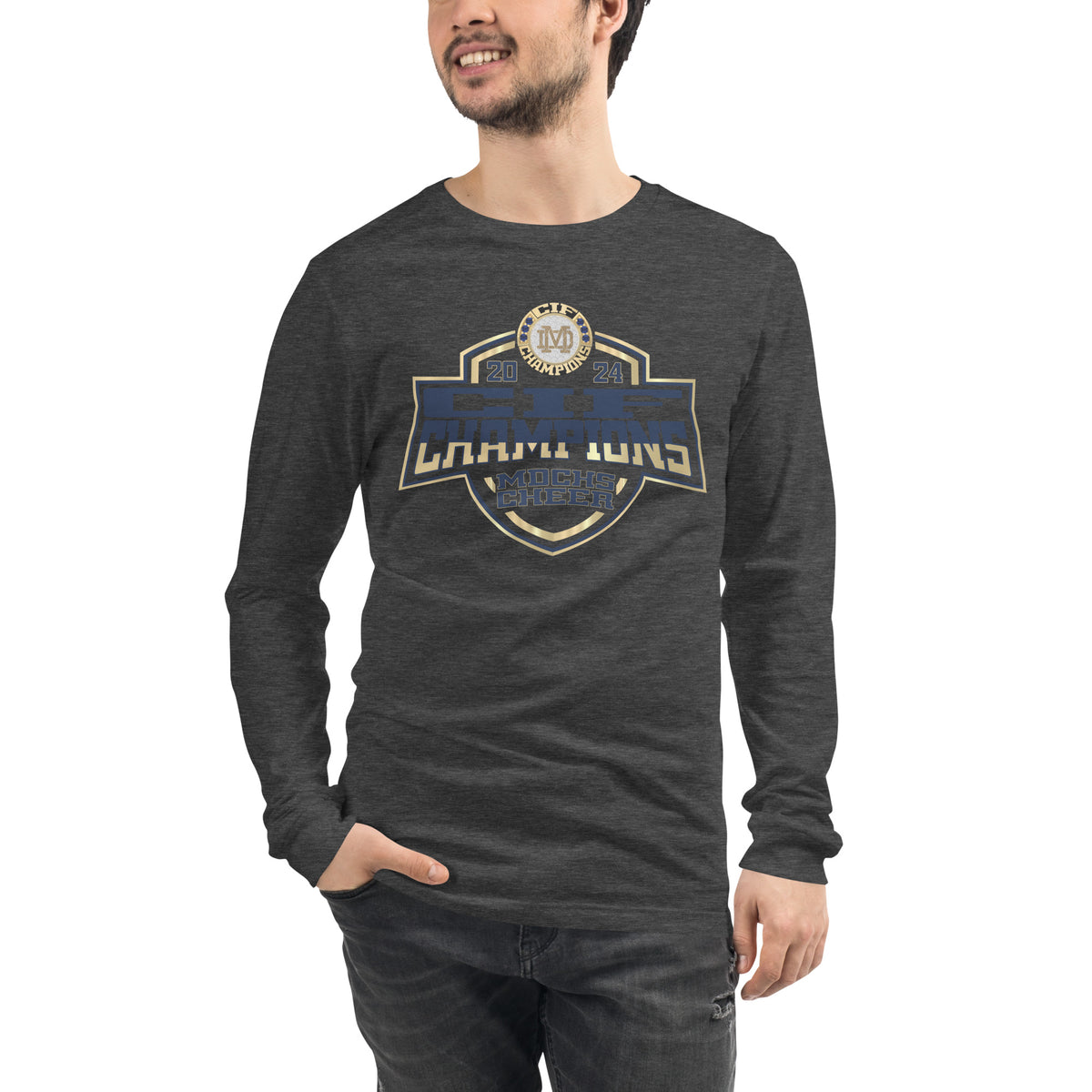 Mater Dei Catholic High School Cheer 2024 Unisex Long Sleeve Tee