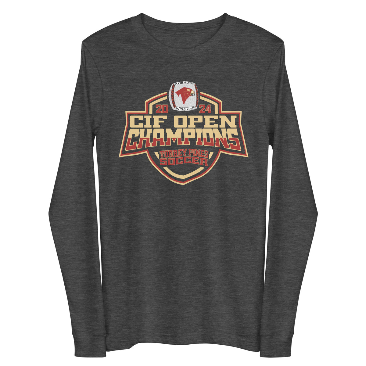Torrey Pines High School Soccer -Women's 2024 Unisex Long Sleeve Tee