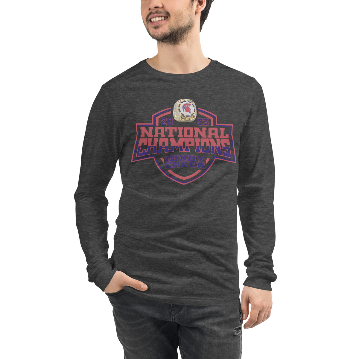 Bixby High School Cheer 2023 Unisex Long Sleeve Tee