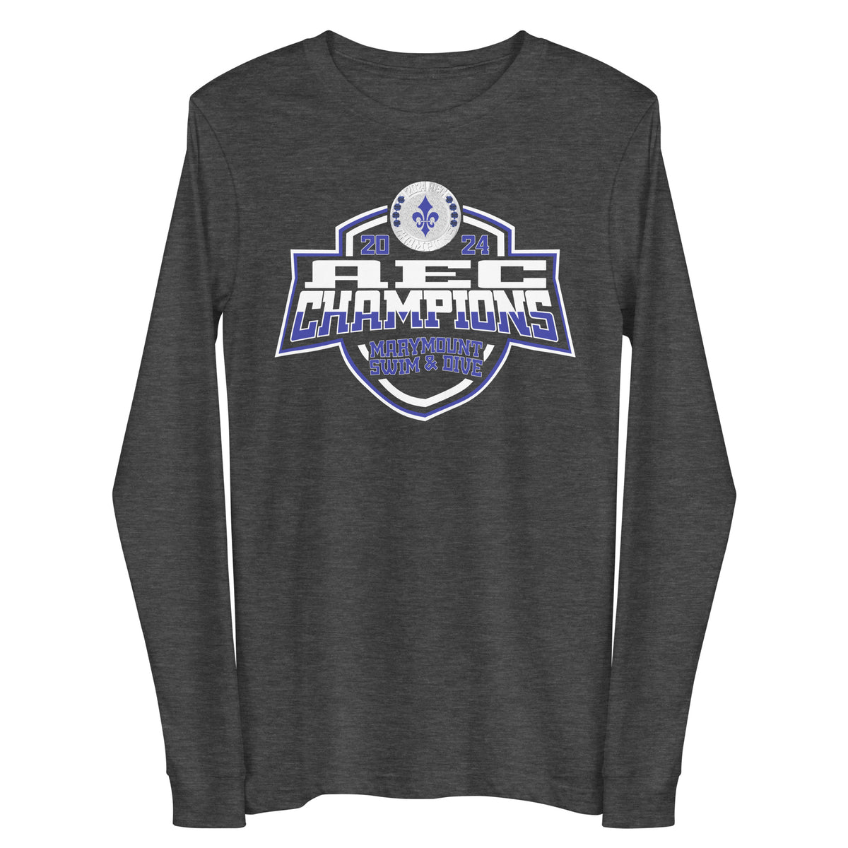 Marymount University Swimming &amp; Diving 2024 Unisex Long Sleeve Tee