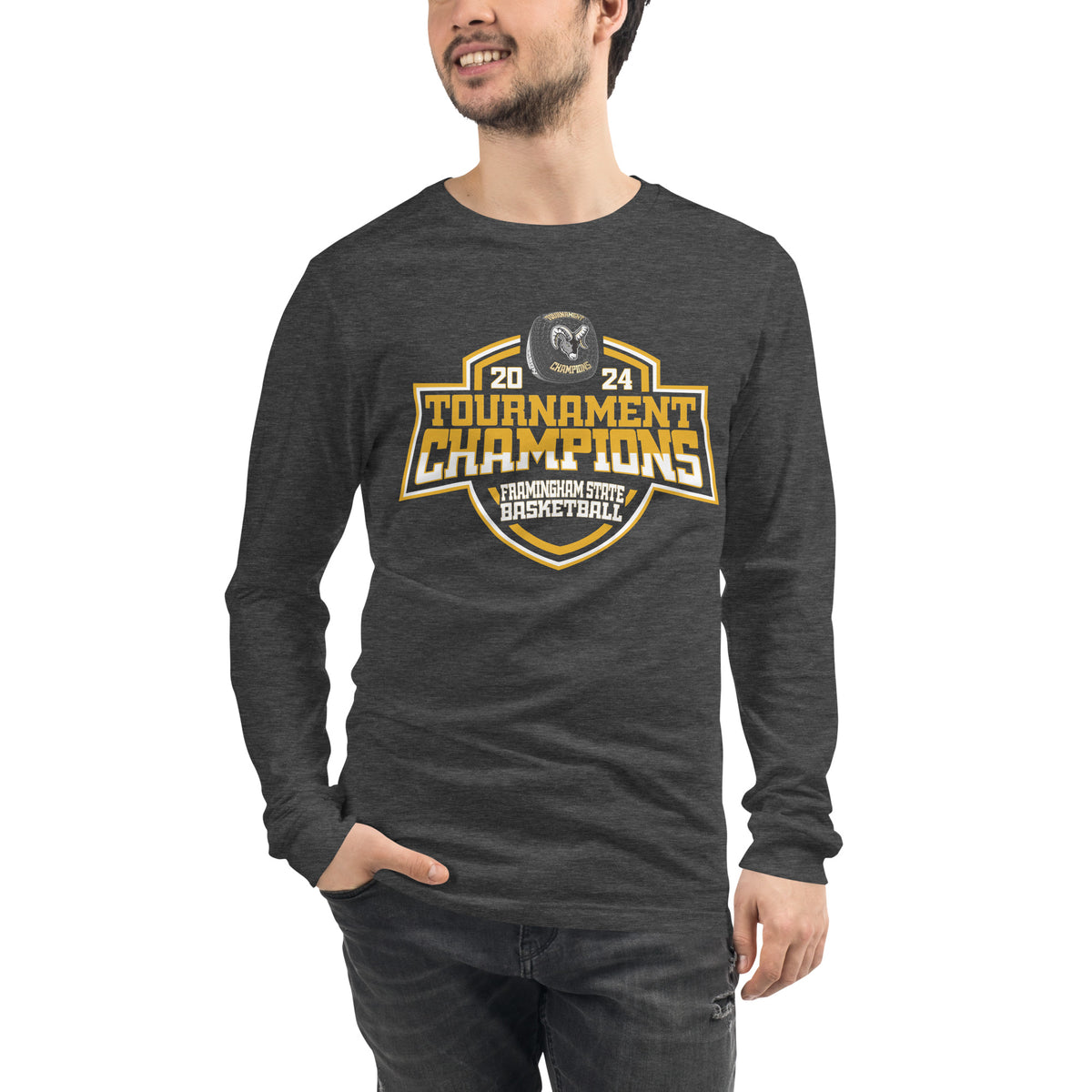 Framingham State University Basketball -Women's 2024 Unisex Long Sleeve Tee