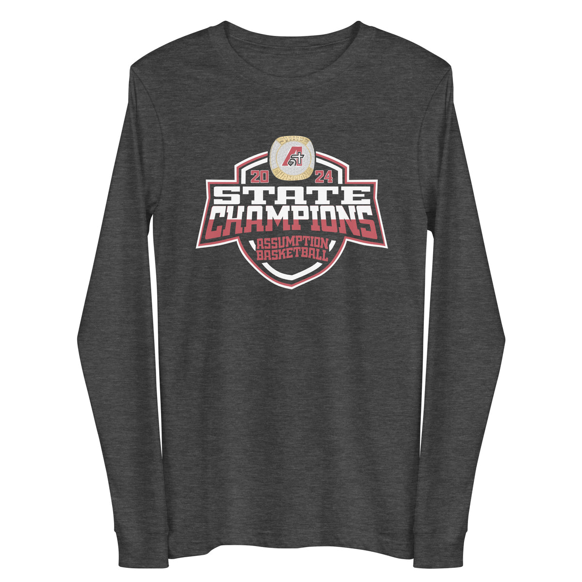 Assumption High School Basketball -Men's 2024 Unisex Long Sleeve Tee