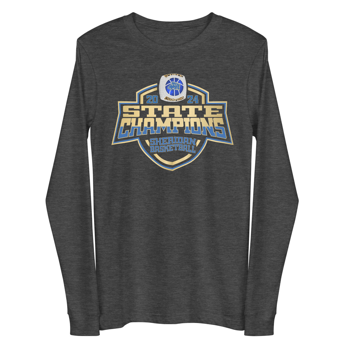 Sheridan High School Basketball -Women's 2024 Unisex Long Sleeve Tee