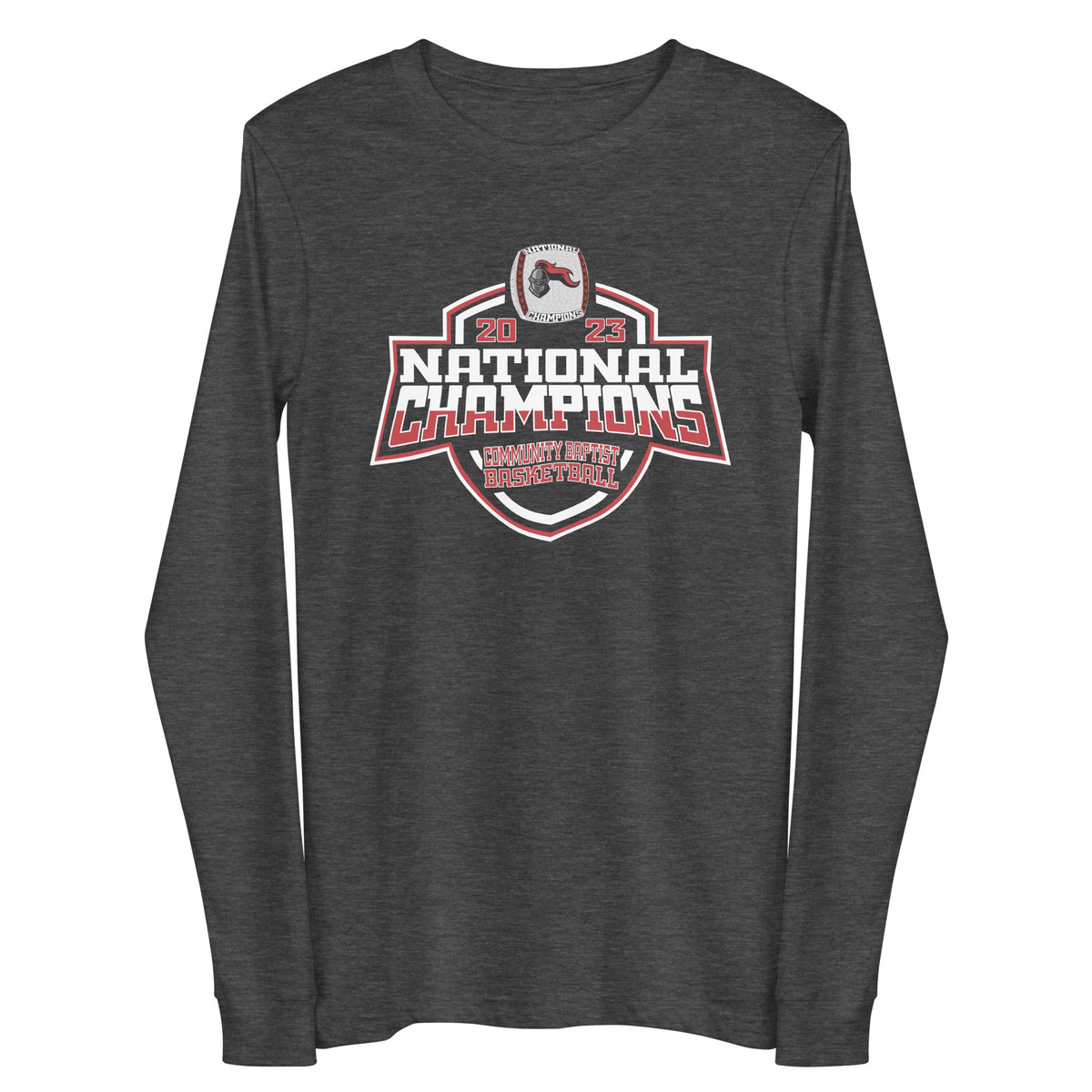Community Baptist Schools Basketball 2024 Unisex Long Sleeve Tee