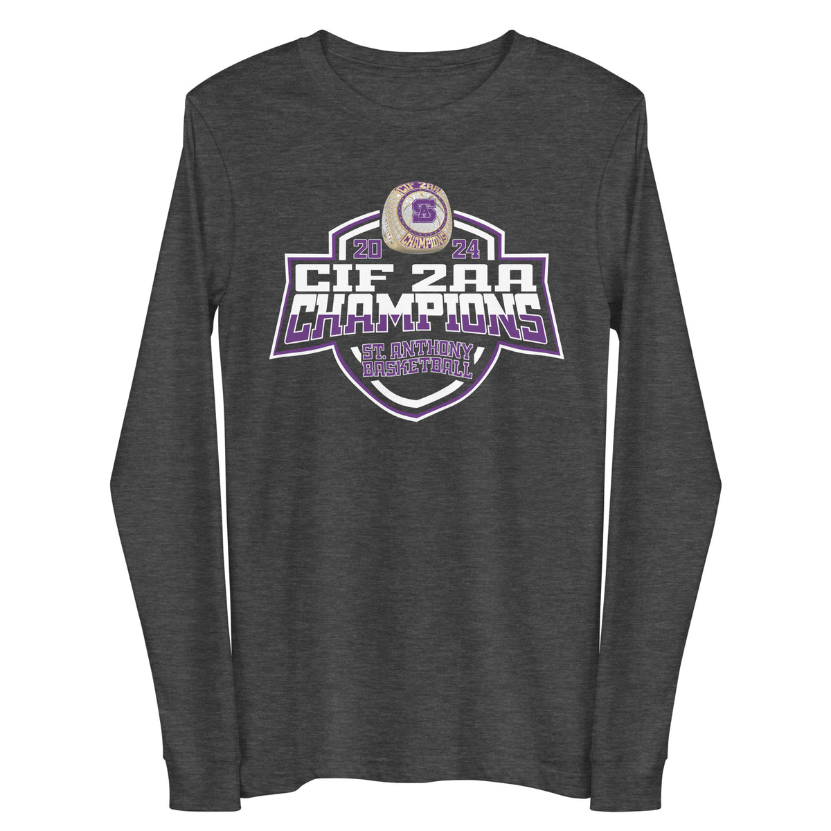 Saint Anthony High School Basketball -Men's 2024 Unisex Long Sleeve Tee
