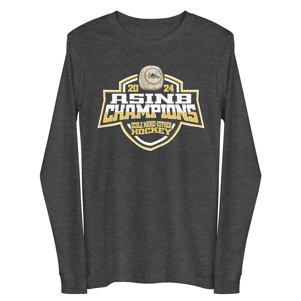 École Marie-Esther Hockey -Men's 2024 Unisex Long Sleeve Tee