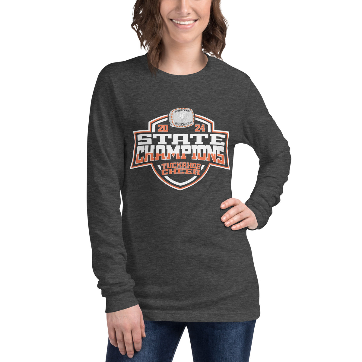 Tuckahoe High School Cheer 2024 Unisex Long Sleeve Tee