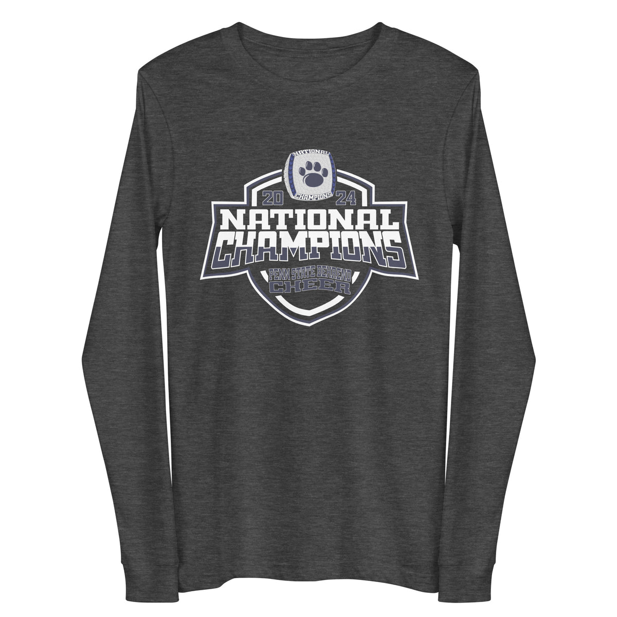 Penn State Behrend College Cheer 2024 Unisex Long Sleeve Tee