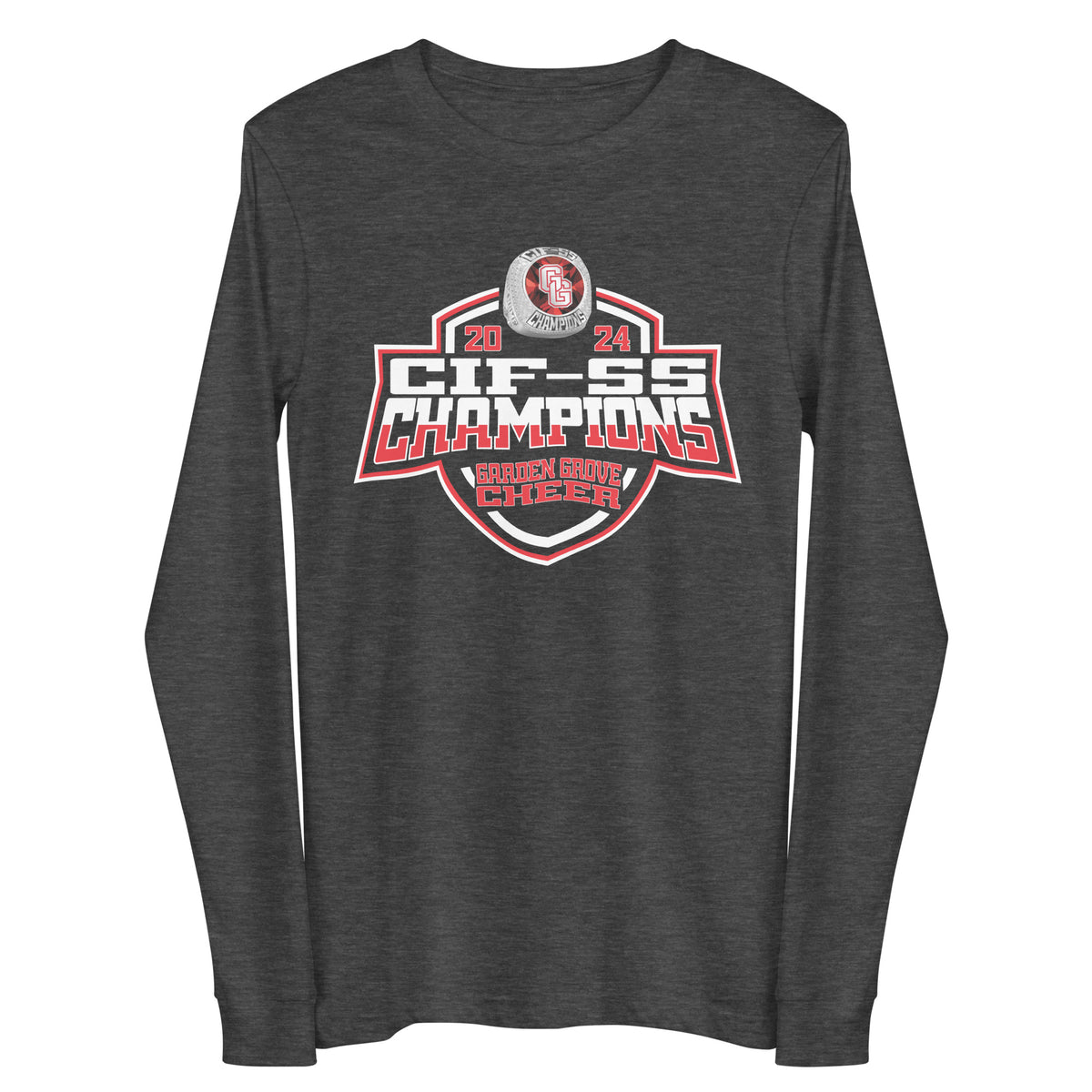 Garden Grove High School Cheer 2024 Unisex Long Sleeve Tee