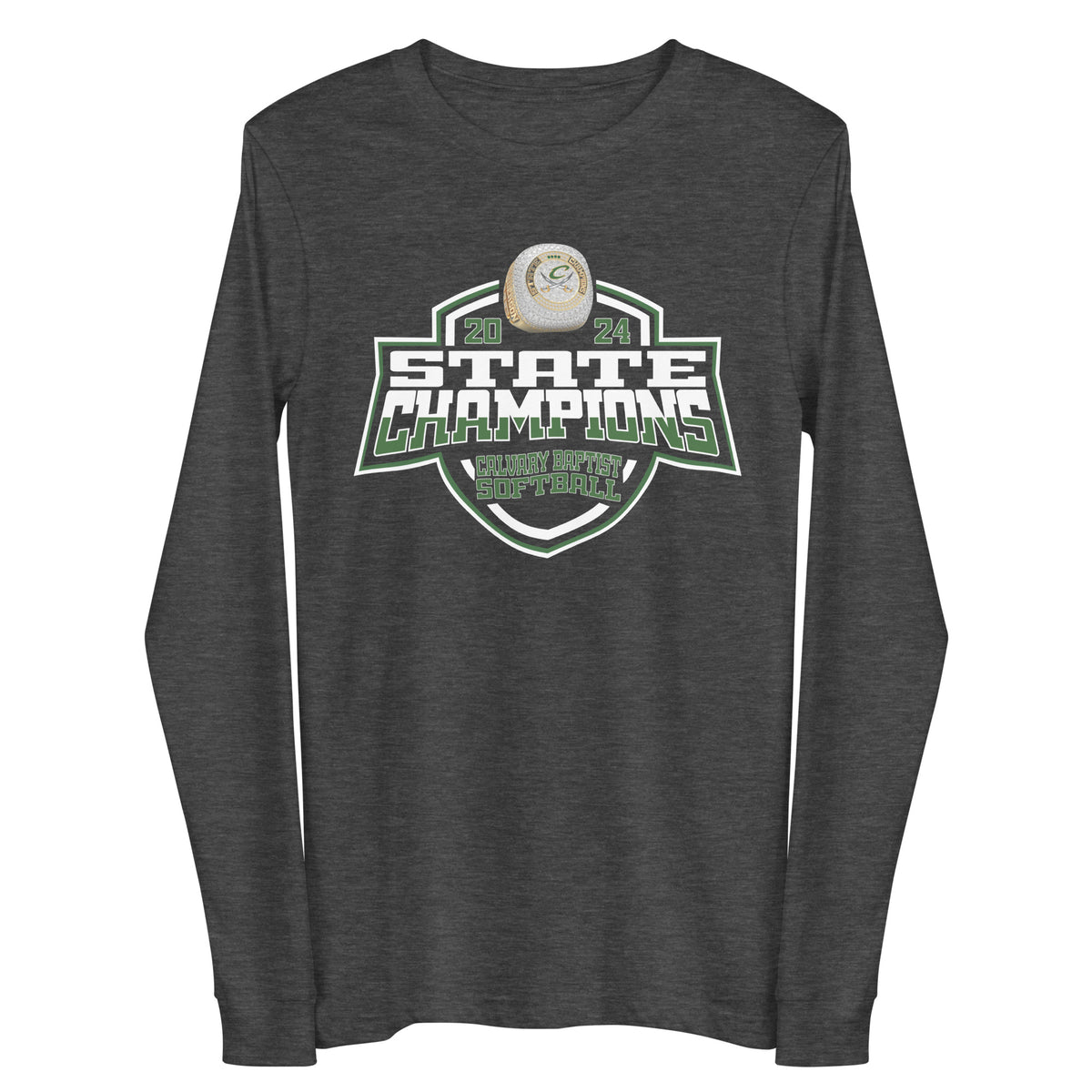 Calvary Baptist Academy Softball - Women's 2024 Unisex Long Sleeve Tee