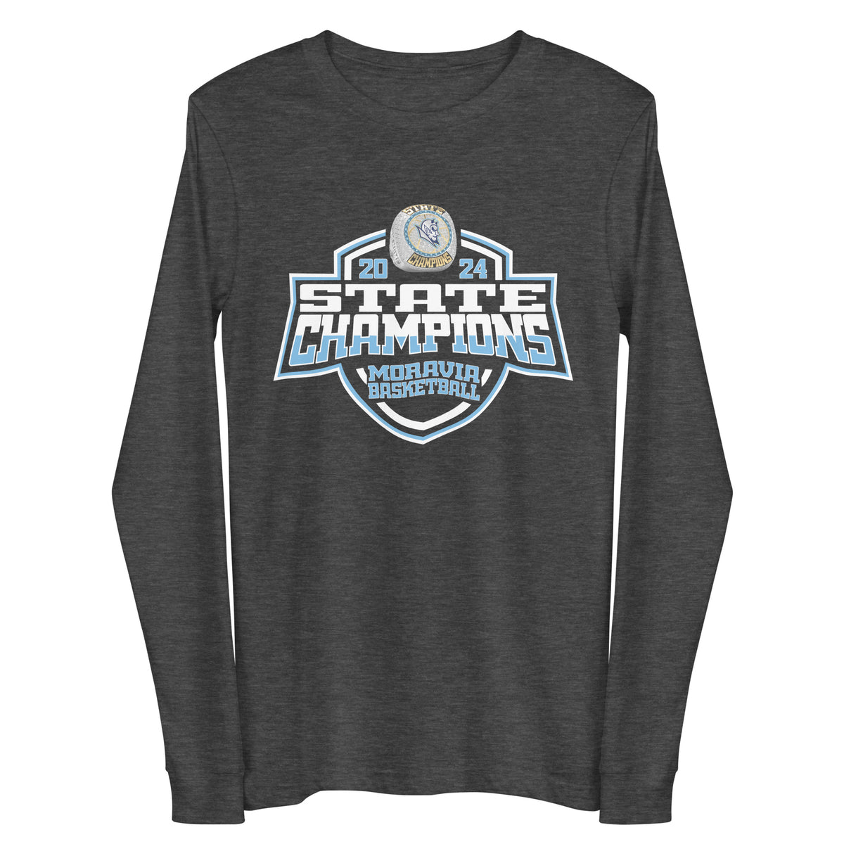 Moravia High School Basketball -Women's 2024 Unisex Long Sleeve Tee