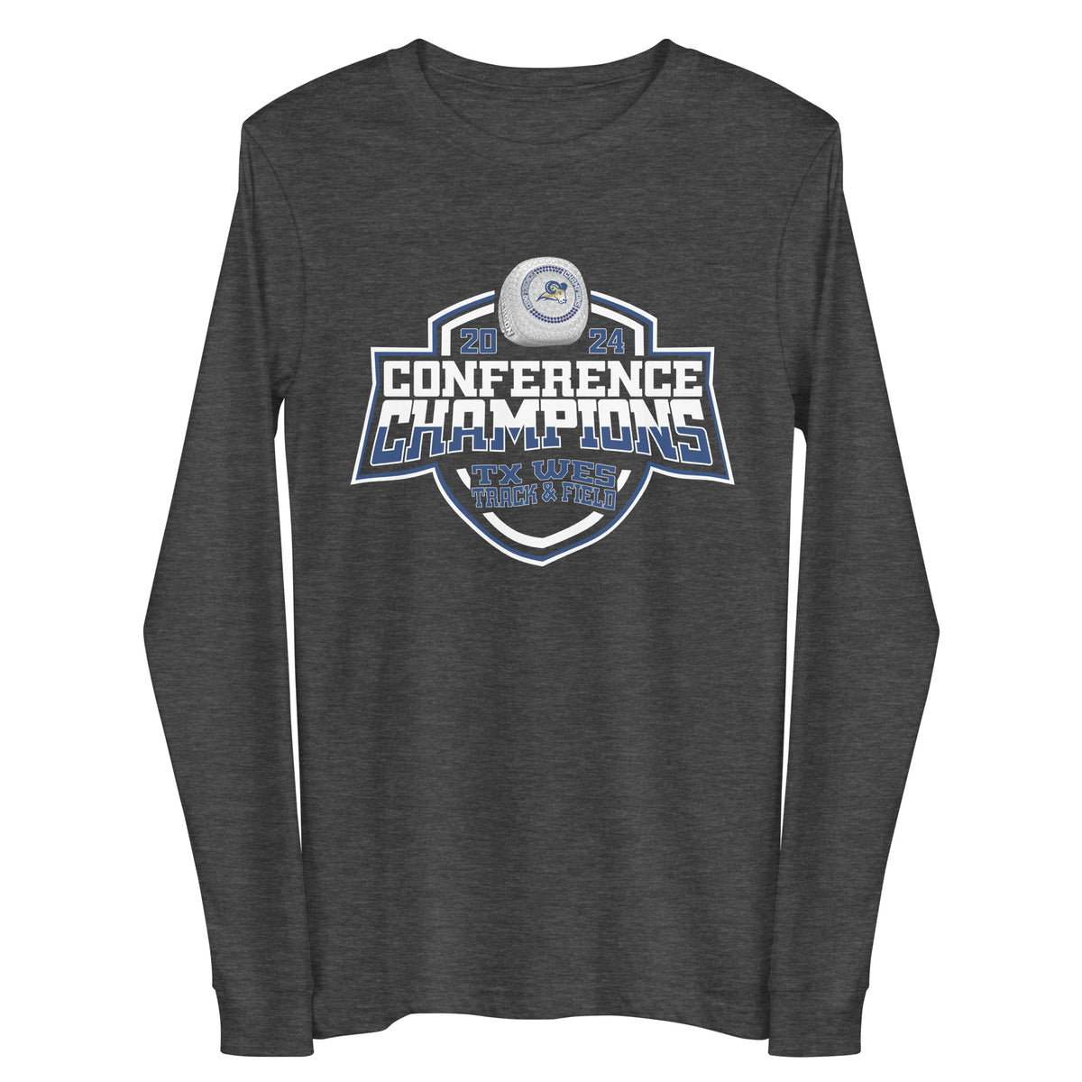 Texas Wesleyan University Track &amp; Field -Coed 2024 Unisex Long Sleeve Tee
