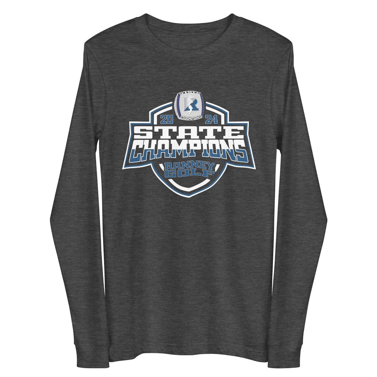The Ranney School (Upper School) Golf -Men's 2024 Unisex Long Sleeve Tee