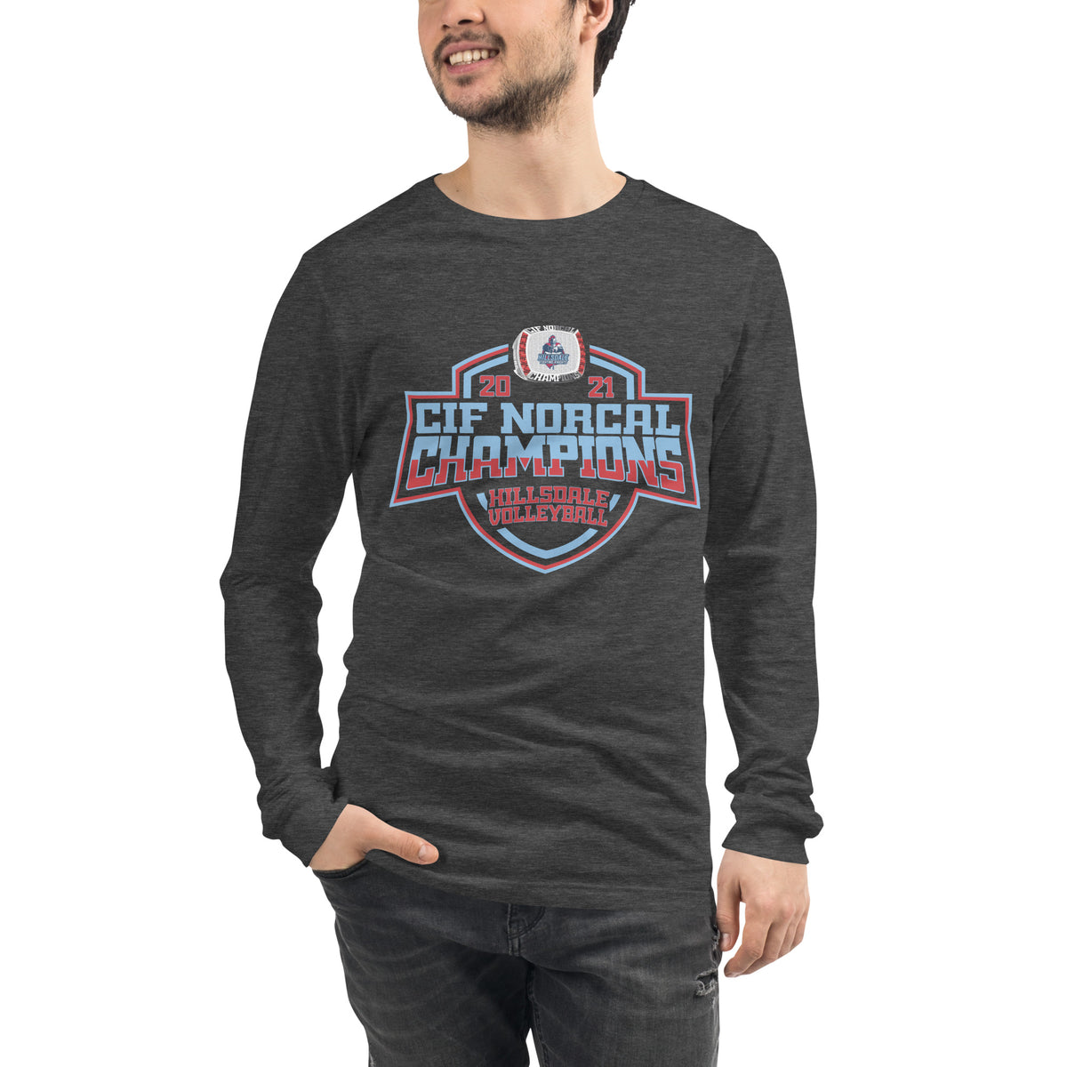 Hillsdale High School Volleyball -Women's 2021 Unisex Long Sleeve Tee