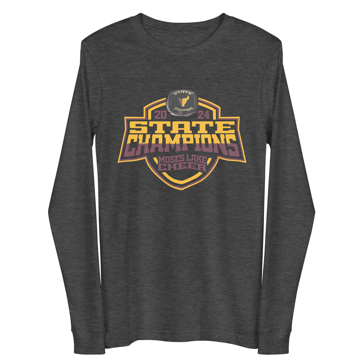 Moses Lake High School Cheer 2024 Unisex Long Sleeve Tee