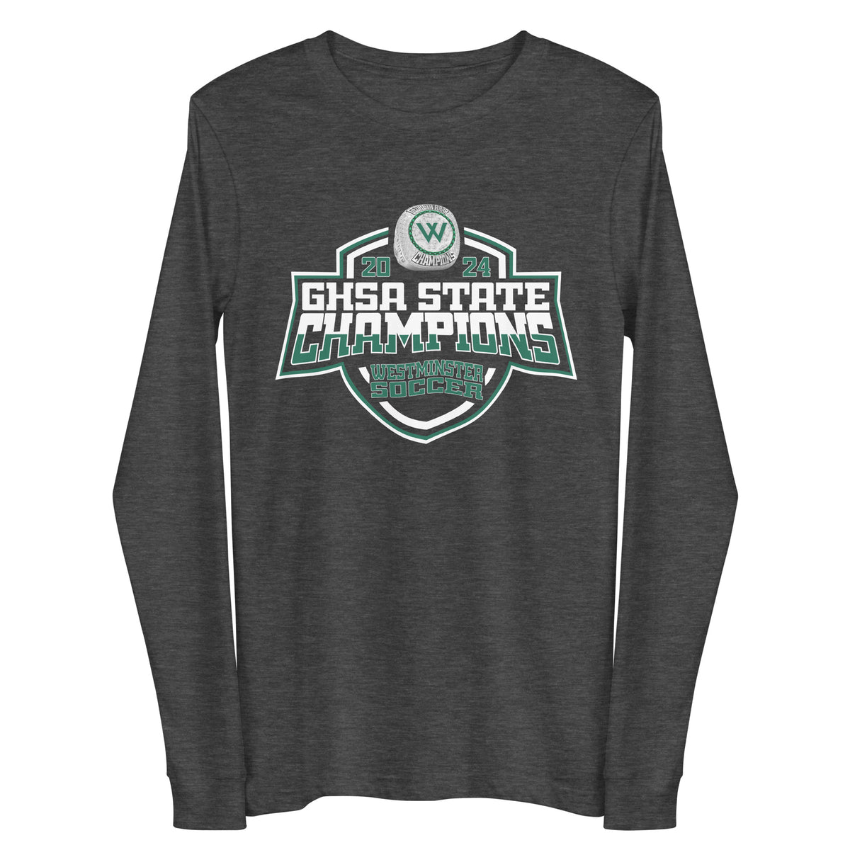 Westminster Upper School Soccer -Men's 2024 Unisex Long Sleeve Tee