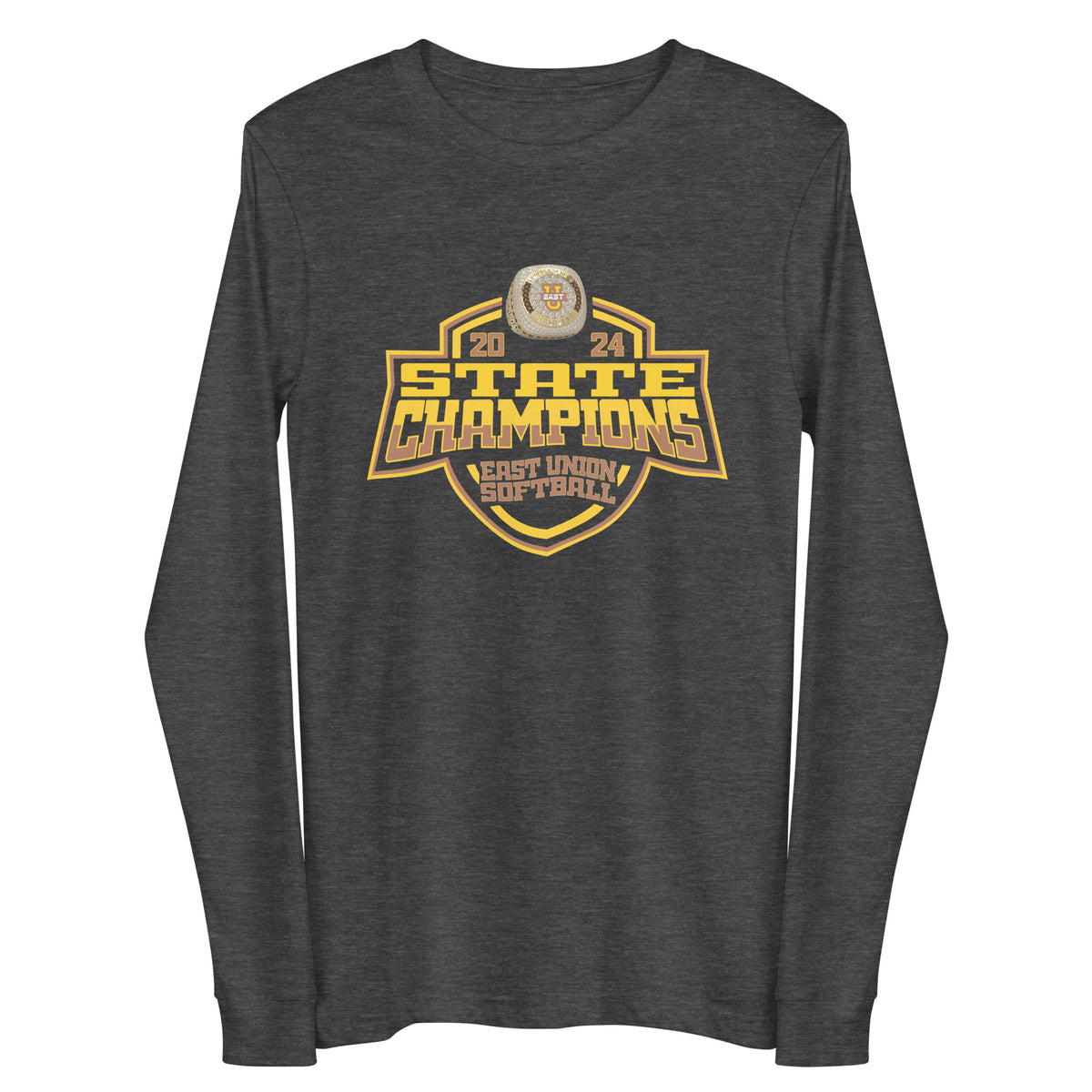 East Union Attendance Center (High School) Softball - Women's 2024 Unisex Long Sleeve Tee