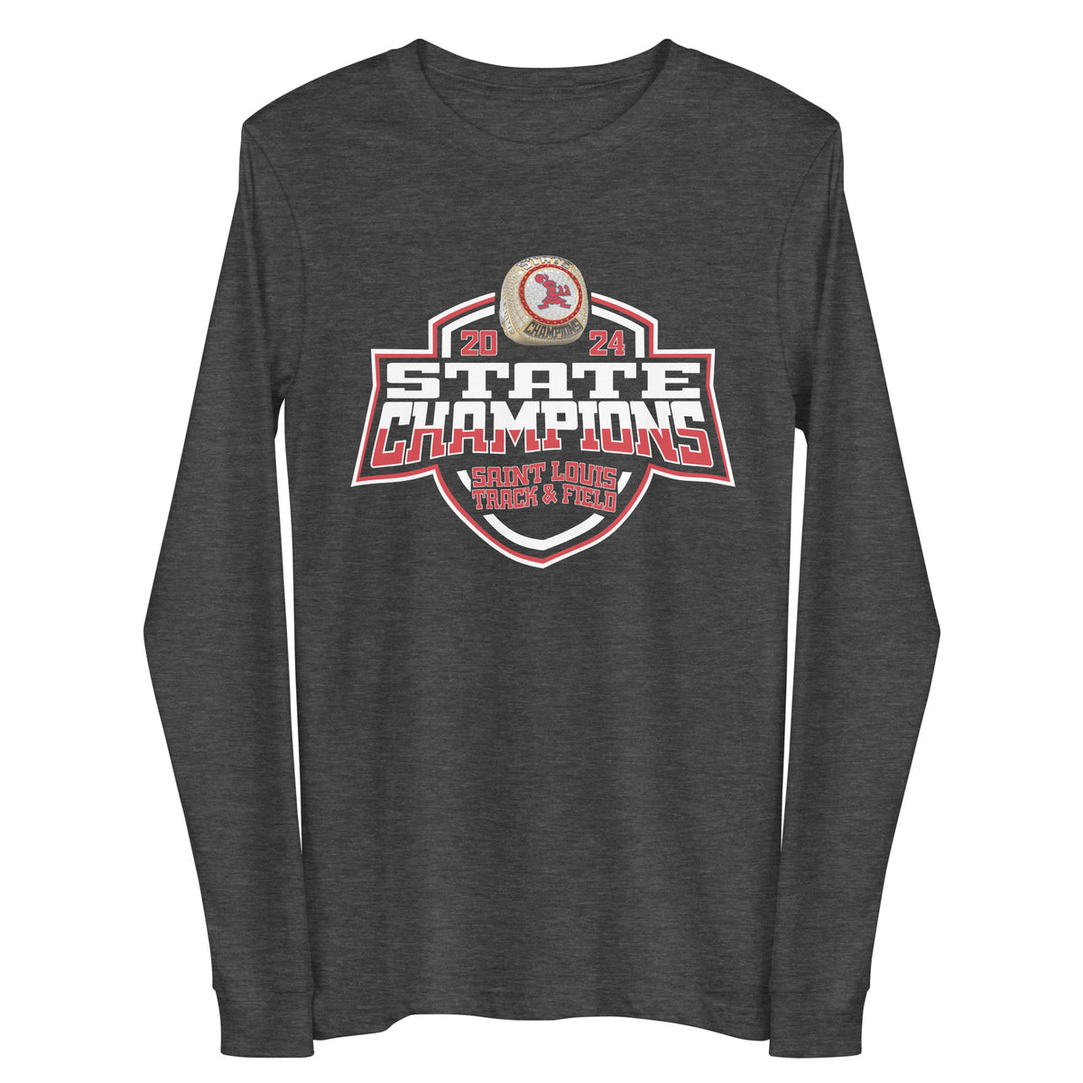 Saint Louis School Track &amp; Field -Men's 2024 Unisex Long Sleeve Tee