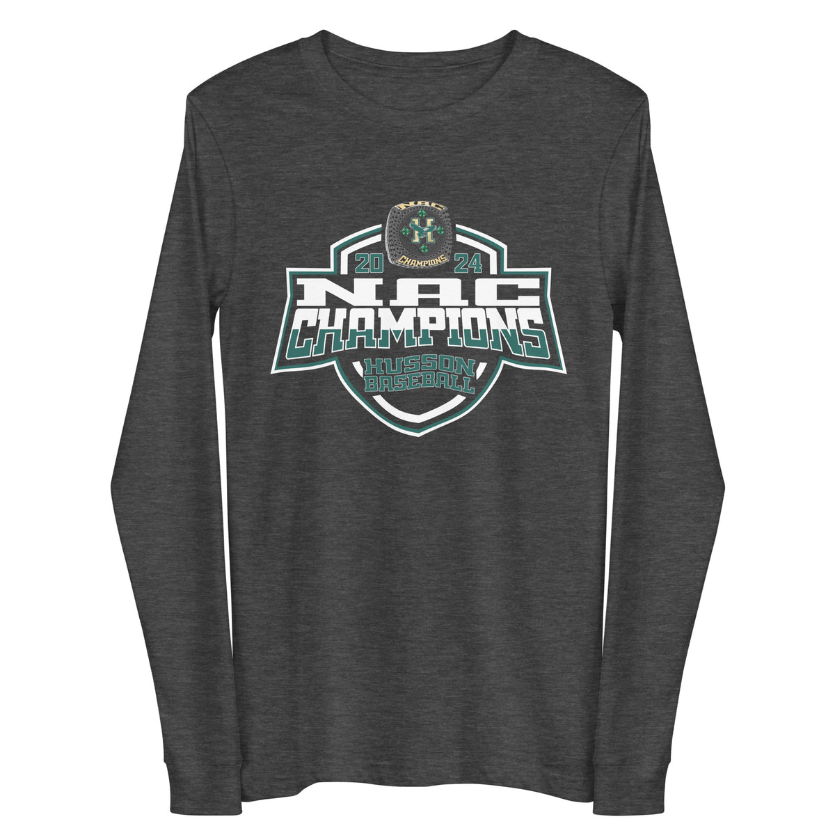 Husson University Baseball 2024 Unisex Long Sleeve Tee