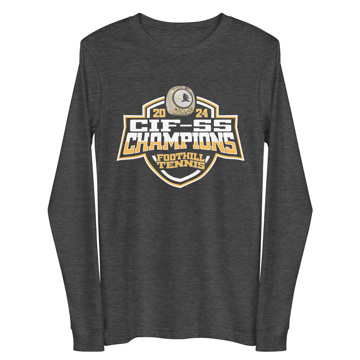 Foothill High School Tennis -Men's 2024 Unisex Long Sleeve Tee