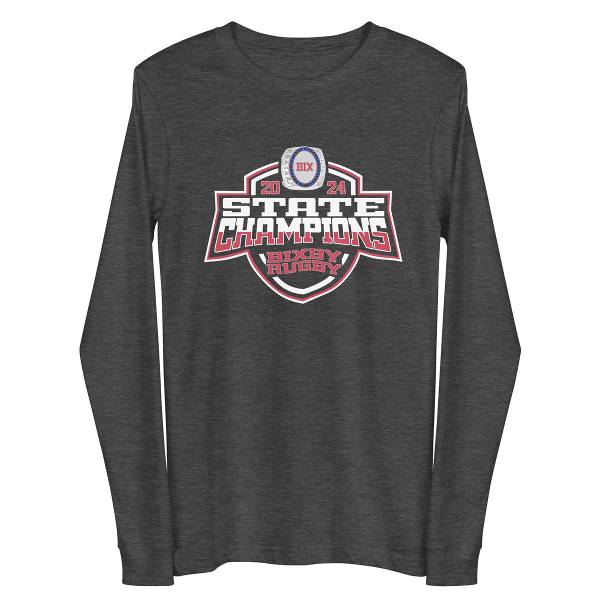 Bixby High School Rugby 2024 Unisex Long Sleeve Tee