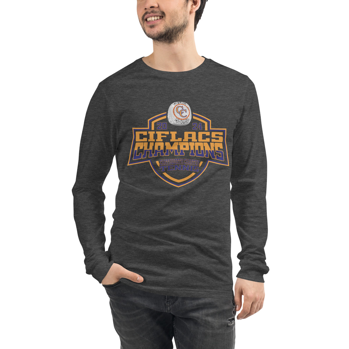 Chatsworth Charter High School Tennis -Men's 2024 Unisex Long Sleeve Tee