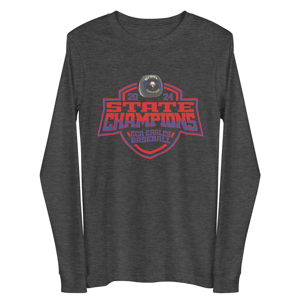 Cornerstone Christian Academy Baseball 2024 Unisex Long Sleeve Tee