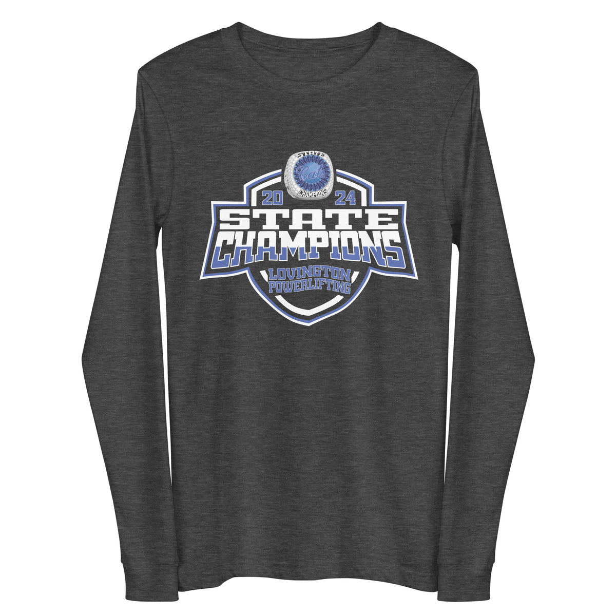 Lovington High School Powerlifting 2024 Unisex Long Sleeve Tee