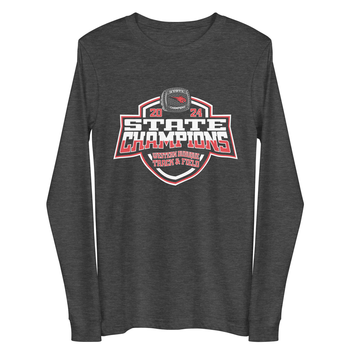 Western Dubuque High School Track &amp; Field -Men's 2024 Unisex Long Sleeve Tee